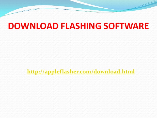 Smart Phone Flashing Software